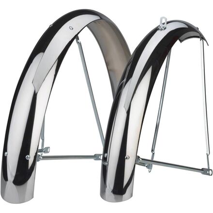 Mud Flap, Fender - (取寄) バルーン クロム フェンダーズ Wald #962-24in Balloon Chrome Fenders Chrome