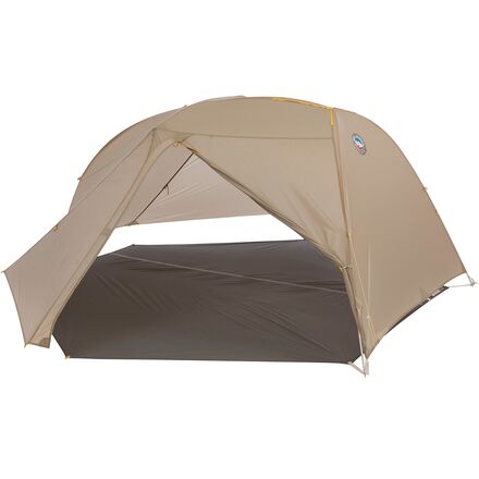 Event, Assembly Tent - (取寄) ビッグアグネス タイガー ウォール UL2 バイクパック テント: 2-パーソン 3-シーズン Big Agnes Tiger Wall UL2 Bikepack Tent: 2-Person 3-Season Greige_Gray