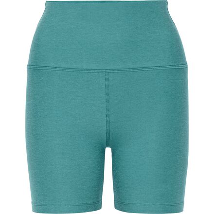 Pants - (取寄) ビヨンドヨガ レディース スペースダイ キープ ペース バイカー ショート - ウィメンズ Beyond Yoga women Spacedye Keep Pace Biker Short - Women's Deep Aqua Heather