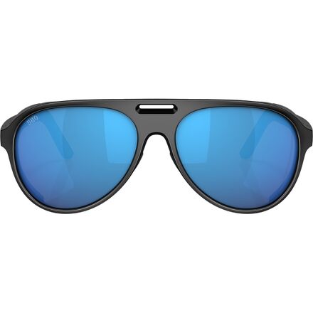 (���) ������ ������ ������� �ݡ���饤���� ���󥰥饹 Costa Grand Catalina Polarized Sunglasses Mate Black/Blue Mirror 580G