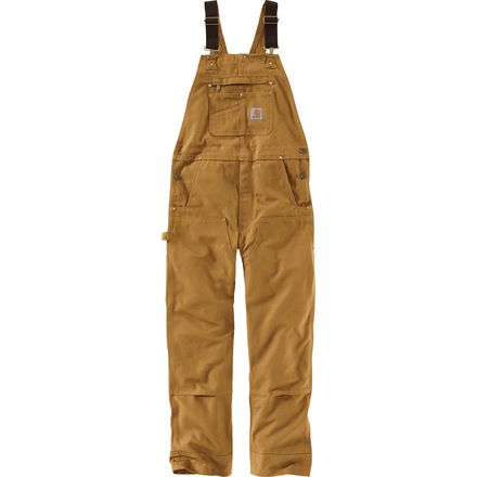 Rakuten - (取寄) カーハート メンズ R01 ダック ビブ オーバーオール パンツ - メンズ Carhartt men R01 Duck Bib Overall Pant - Men's Carhartt Brown