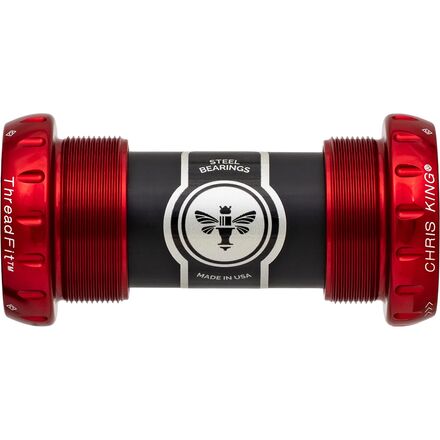 Tire Tube Set - (取寄) クリスキング スレッドフィット 24mm ボトム ブラケット Chris King ThreadFit 24mm Bottom Bracket Red