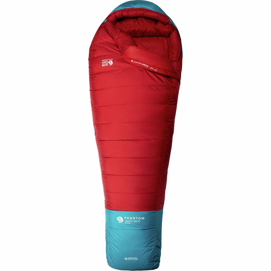 (取寄)マウンテンハードウェア ファントム ゴアテックス スリーピング バッグ 0F ダウン Mountain Hardwear Phantom GORE-TEX Sleeping Bag: 0F Down Alpine Red