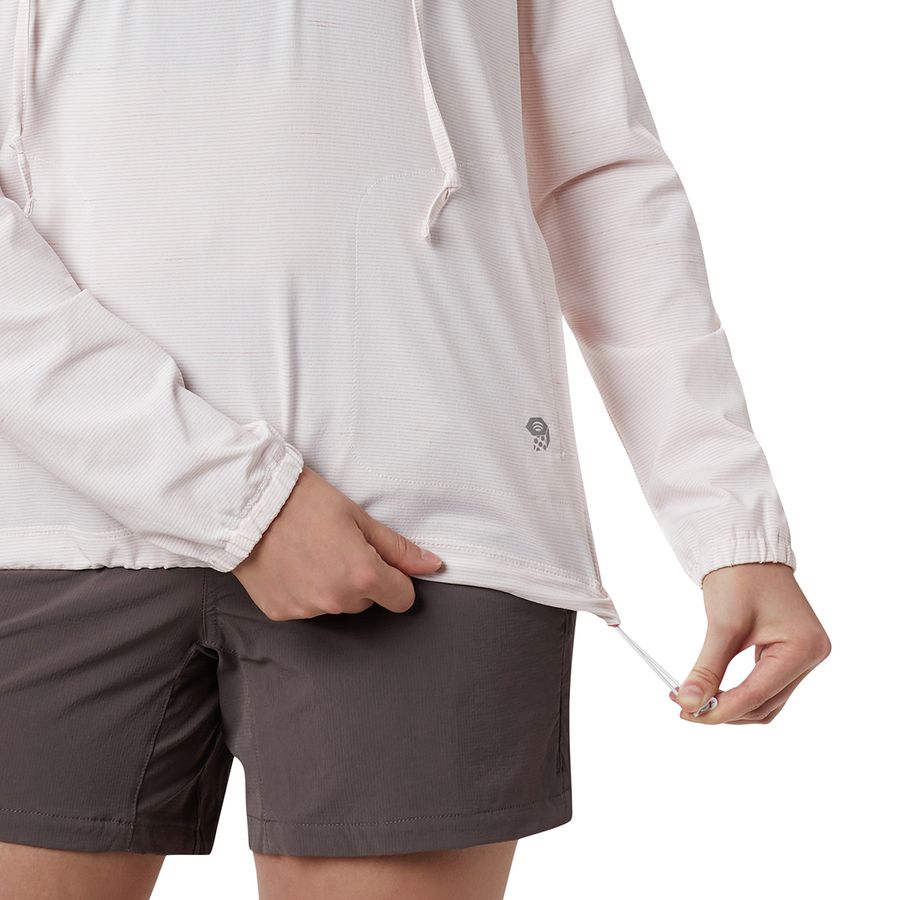 (取寄)マウンテンハードウェア マヨルカ ストレッチ ロングスリーブ シャツ - レディース Mountain Hardwear Mallorca Stretch Long-Sleeve Shirt - Women's Solstice Red