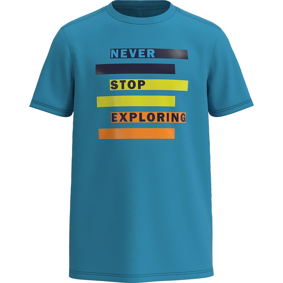 (取寄)ノースフェイス オン マウンテン ショートスリーブ Tシャツ - ボーイズ The North Face On Mountain Short-Sleeve T-Shirt - Boys' Meridian Blue