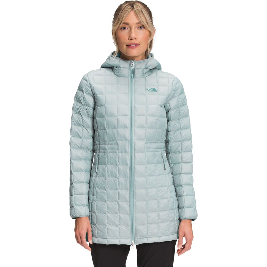 (取寄)ノースフェイスレディースサーモボールエコインサレーテッドパーカー-ウィメンズTheNorthFaceWomen'sThermoBallEcoInsulatedParka-Women'sSilverBlue