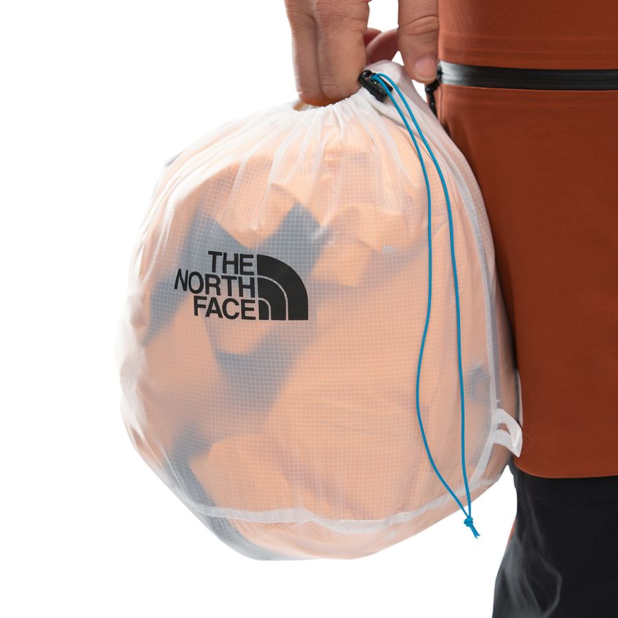 (取寄)ノースフェイス レディース サミット L5 ジャケット - ウィメンズ The North Face Women's Summit L5 Jacket - Women's Knockout Orange/Tnf Black