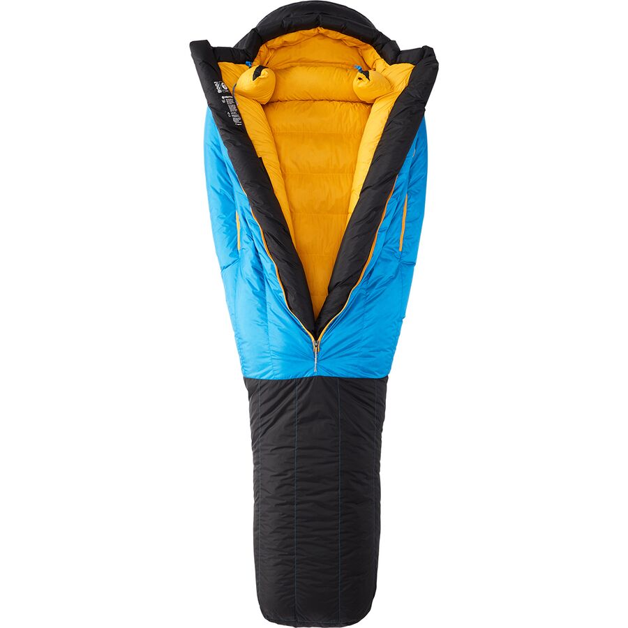 (取寄)マーモット CWM スリーピング バッグ -40F ダウン - ハイク アンド キャンプ Marmot CWM Sleeping Bag: -40F Down - Hike & Camp Clear Blue/Black