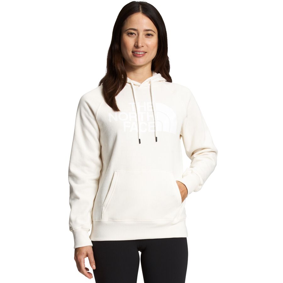 (取寄)ノースフェイス レディース ハーフ ドーム プルオーバー フーディ - ウィメンズ The North Face Women's Half Dome Pullover Hoodie - Women's Gardenia White/TNF White