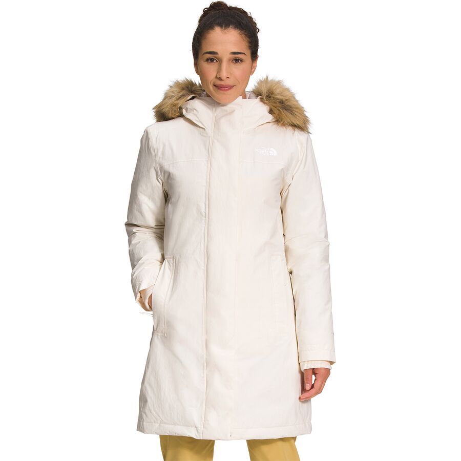 (取寄)ノースフェイス レディース アークティック ダウン パーカー - ウィメンズ - クロージング The North Face Women's Arctic Down Parka - Women's - Clothing Gardenia White