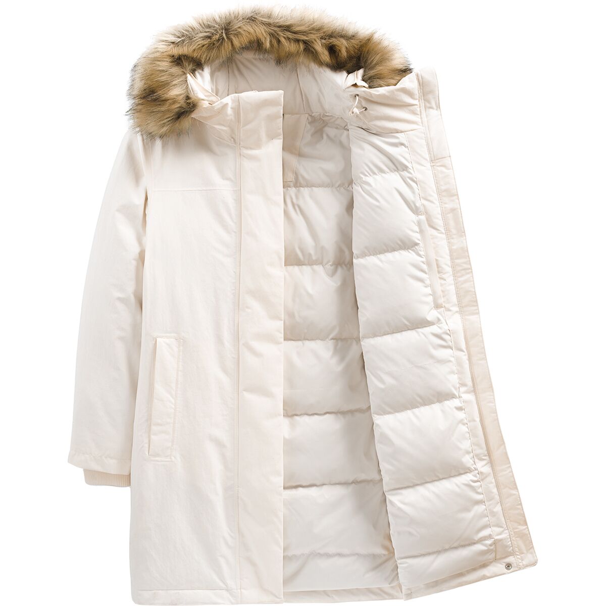 (取寄)ノースフェイス レディース アークティック ダウン パーカー - ウィメンズ - クロージング The North Face Women's Arctic Down Parka - Women's - Clothing Gardenia White