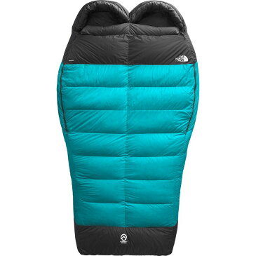 (取寄)ノースフェイス インフェルノ ダブル スリーピング バッグ 15F ダウン - ハイク アンド キャンプ The North Face Inferno Double Sleeping Bag: 15F Down - Hike & Camp Enamel Blue/TNF Black