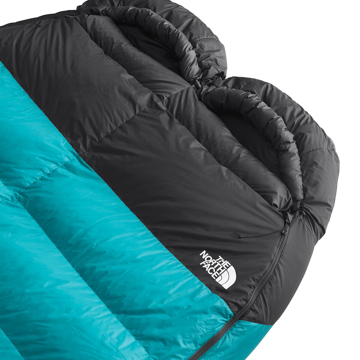 (取寄)ノースフェイス インフェルノ ダブル スリーピング バッグ 15F ダウン - ハイク アンド キャンプ The North Face Inferno Double Sleeping Bag: 15F Down - Hike & Camp Enamel Blue/TNF Black