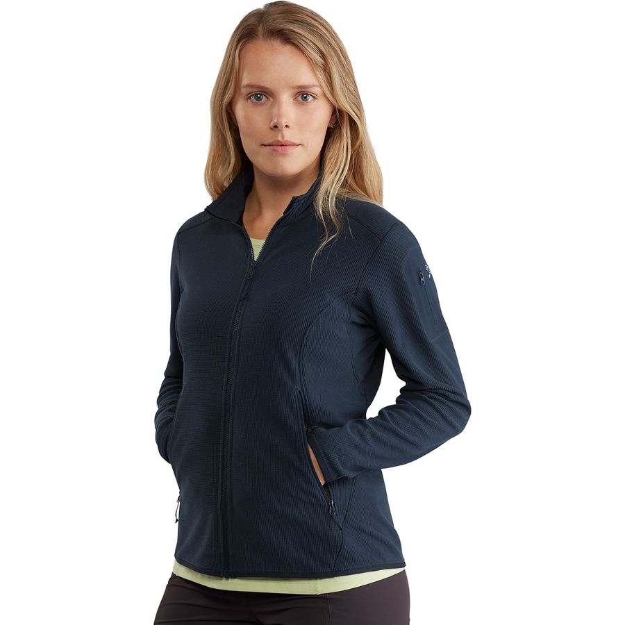 (取寄)アークテリクス デルタ LT フリース ジャケット - レディース Arc'teryx Delta LT Fleece Jacket - Women's Cobalt Moon