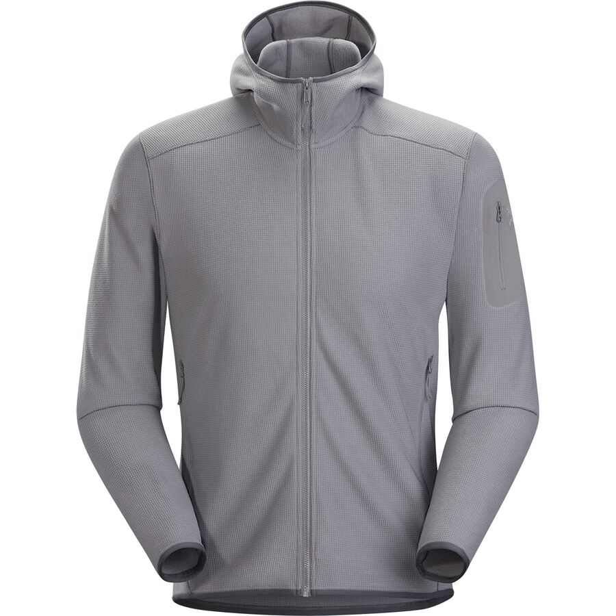 (取寄)アークテリクス デルタ LT フーデット フリース ジャケット - メンズ Arc'teryx Delta LT Hooded Fleece Jacket - Men's Binary