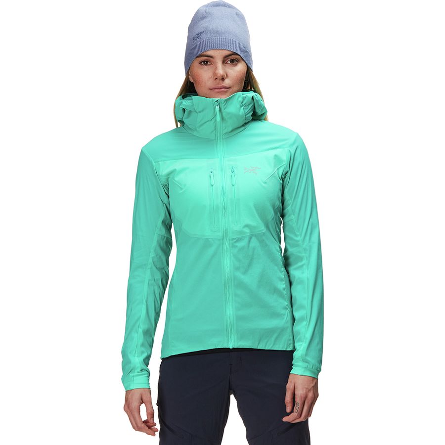 (取寄)アークテリクス フーデット ジャケット - レディース Arc'teryx Proton FL Hooded Jacket - Women's Dark Illucinate