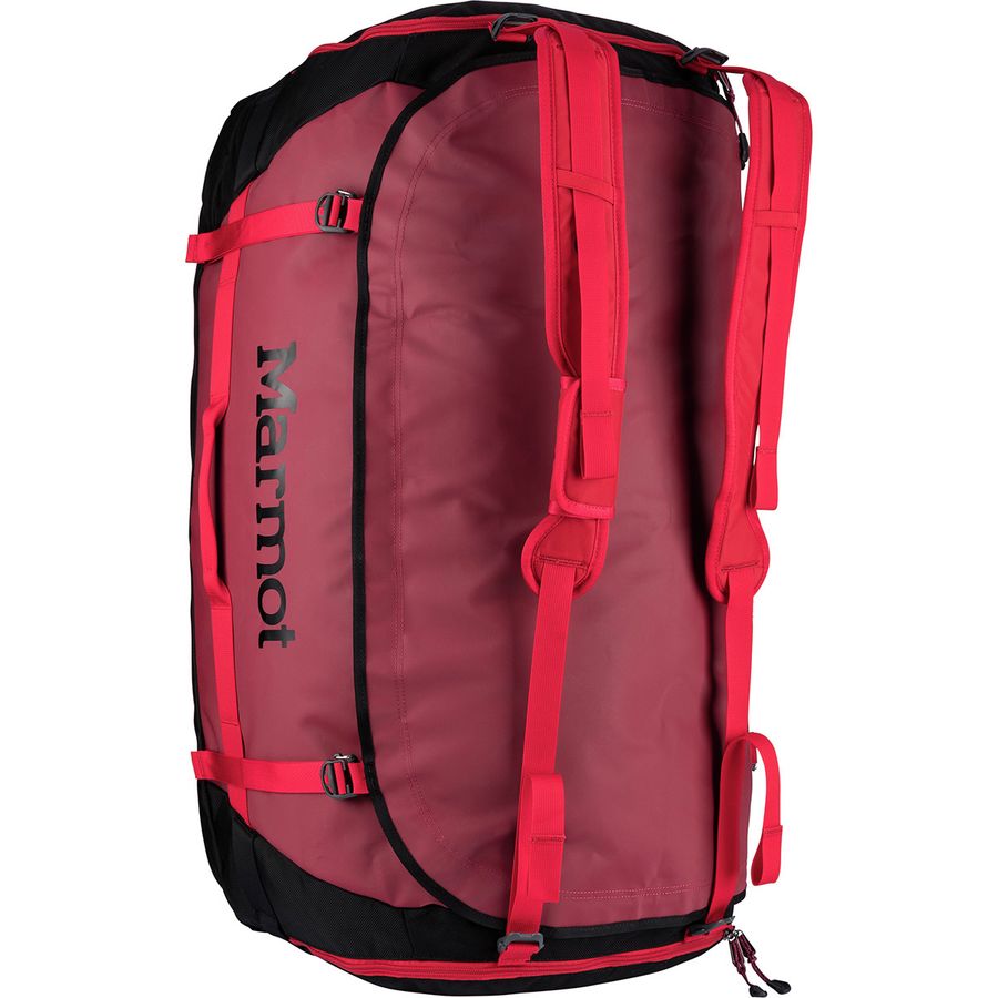 (取寄)マーモット ロング エクスペディション ダッフル バッグ Marmot Long Hauler Expedition 125L Duffel Bag Brick/Black