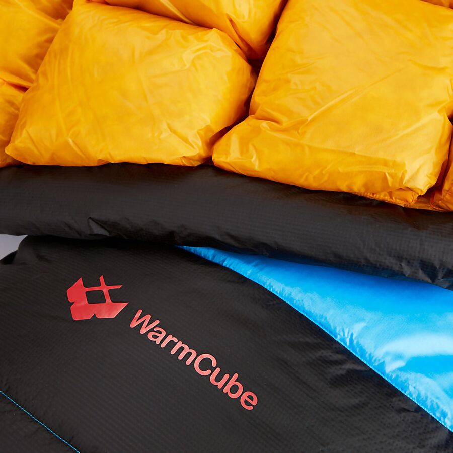 (取寄)マーモット ウォームキューブ エクスペディション スリーピング バッグ Marmot Warmcube Expedition Sleeping Bag Clear Blue/Black