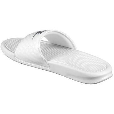 NIKE ナイキ サンダル ベナッシ スライド Nike Benassi JDI Slide White Metallic Silver