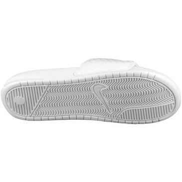 NIKE ナイキ サンダル ベナッシ スライド Nike Benassi JDI Slide White Metallic Silver