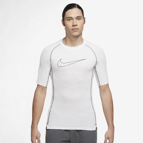 (取寄)ナイキ メンズ プロ ドライフィット タイツ トップ Nike Men's Pro Dri-FIT Tight Top White Black