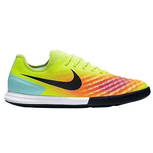 NIKE ナイキ メンズ マジスタ 10 フィナーレ 2 ic サッカー フットサルシューズ サッカー フットサルシューズ Nike Men's Magista X Finale II IC Volt Total Orange Pink Blast Black【コンビニ受取対応商品】