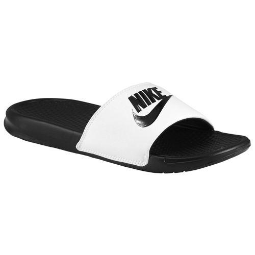 NIKE ナイキ ベナッシ メンズ サンダル JDI 白 黒 Nike Men's Benassi JDI Slide White Black 送料無料