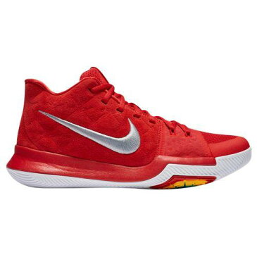 (取寄)Nike ナイキ メンズ スニーカー バッシュ カイリー 3 バスケットシューズ Nike Men's Kyrie 3 University Red Wolf Grey