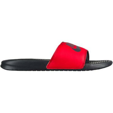 ナイキ メンズ サンダル ベナッシ JDI スライド Nike Men's Benassi JDI Slide Anthracite University Red Team Red