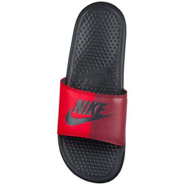 ナイキ メンズ サンダル ベナッシ JDI スライド Nike Men's Benassi JDI Slide Anthracite University Red Team Red