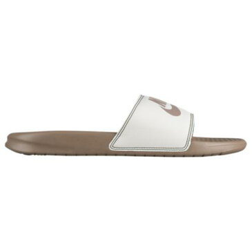 ナイキ メンズ サンダル ベナッシ JDI スライド Nike Men's Benassi JDI Slide Sepia Stone Summit White Sequoia