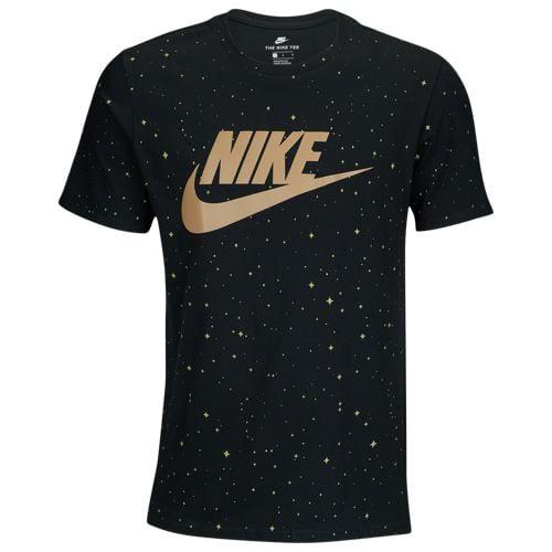 ナイキ メンズ グラフィック Tシャツ Nike Men's Graphic T-Shirt Black Gold 送料無料
