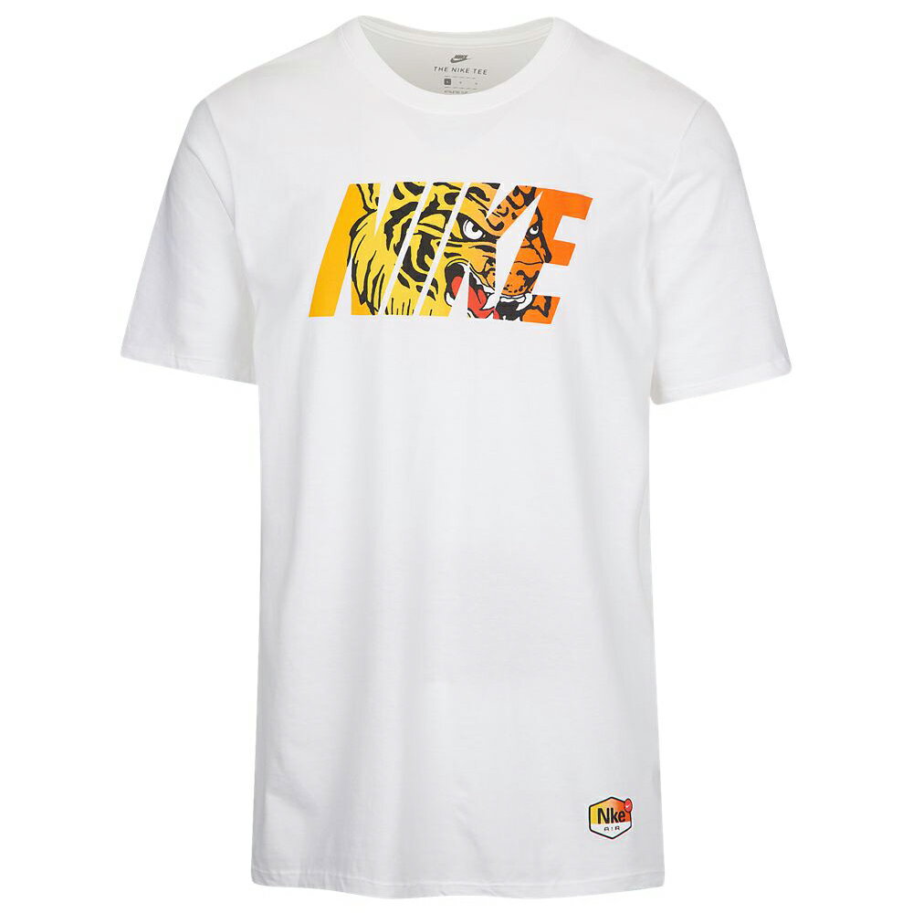 NIKE ナイキ メンズ Tシャツ タイガープリント ホワイト Nike Men's Tuned Air Tiger T-Shirt White あす楽対応 送料無料【目玉商品】