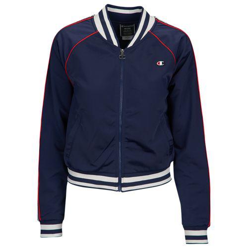 (取寄)チャンピオン レディース テープド トラック ジャケット Champion Women's Taped Track Jacket Imperial Indigo (取寄)チャンピオン レディース テープド トラック ジャケット Champion Women's Taped Track Jacket Imperial Indigo