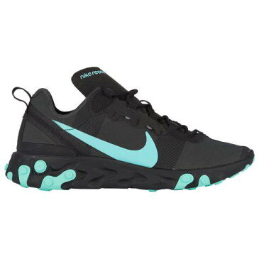 (取寄)ナイキ メンズ リアクト エレメント 55 Nike Men's React Element 55 Black Aurora Green Cool Grey