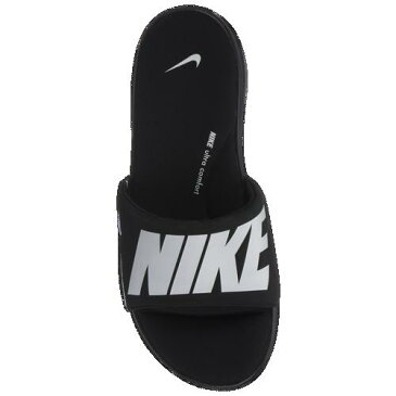 (取寄)ナイキ メンズ ウルトラ コンフォート 3 スライド Nike Men's Ultra Comfort 3 Slide Black White Black