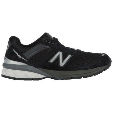 (取寄)ニューバランス メンズ 990v5 New Balance Men's 990v5 Black Silver 送料無料