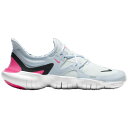 (取寄)ナイキ レディース フリー RN 5.0 Nike Men's Free RN 5.0 White Black Half Blue Hyper Pink