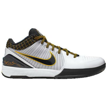 (取寄)ナイキ メンズ コービー 4 プロトロ Nike Men's Kobe IV Protro White Black Del Sol