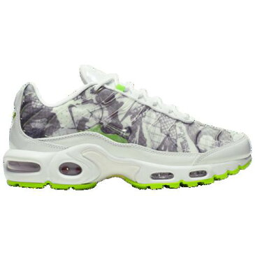 【クーポンで最大2000円OFF】(取寄)ナイキ レディース エア マックス プラス Nike Women's Air Max Plus White White Black Electric Green