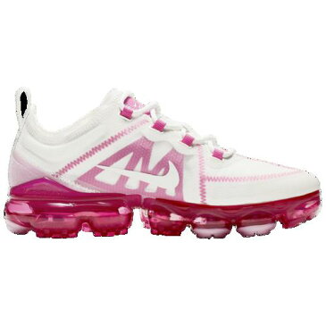 【クーポンで最大2000円OFF】(取寄)ナイキ レディース エア ヴェイパーマックス 2019 Nike Women's Air VaporMax 2019 Summit White Summit White Laser Fuchsia