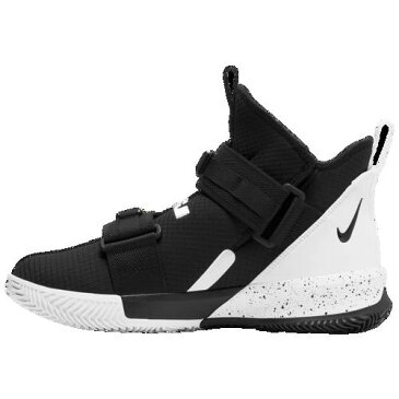 【エントリーでポイント5倍】(取寄)ナイキ メンズ バッシュ レブロン ソルジャー 13 SFG バスケットボール シューズ Nike Men's LeBron Soldier XIII SFG Black White