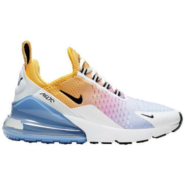 (取寄)ナイキ レディース エア マックス 270 Nike Women's Air Max 270 University Gold Black Blue Pink White