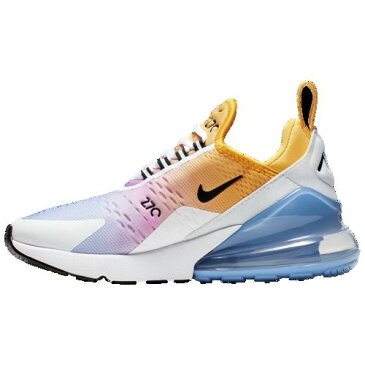 (取寄)ナイキ レディース エア マックス 270 Nike Women's Air Max 270 University Gold Black Blue Pink White