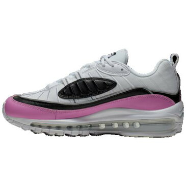 (取寄)ナイキ レディース エア マックス 98 Nike Women's Air Max 98 White Black China Rose