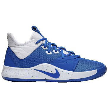 (取寄)ナイキ メンズ バッシュ PG 3 ポールジョージ バスケットボール シューズ Nike Men's PG 3 Game Royal White