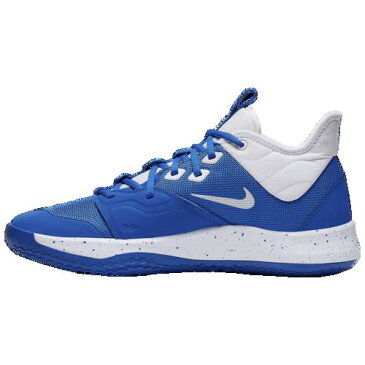 (取寄)ナイキ メンズ バッシュ PG 3 ポールジョージ バスケットボール シューズ Nike Men's PG 3 Game Royal White