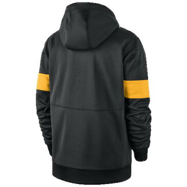 (取寄)ナイキ メンズ パーカー カレッジ サーマ フルジップ フーディ ロワ ホークアイズ Nike Men's College Therma Full-Zip Hoodie ロワ ホークアイズ Black Gold