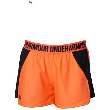 【クーポンで最大2000円OFF】(取寄)アンダーアーマー レディース プレイ アップ ショーツ 2.0 Underarmour Women's Play Up Shorts 2.0 Peach Plasma Black