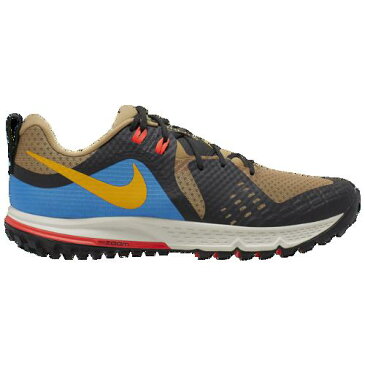 【クーポンで最大2000円OFF】(取寄)ナイキ メンズ ズーム ワイルドホース 5 Nike Men's Zoom Wildhorse 5 Beechtree University Gold Off Noir Pacific Blue